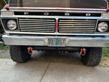 Engineered Vintage Shackle Bracket Tow Hooks - 1967-1977 Ford F-Series Engineered Vintage LLC
