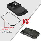 8HP70 Transmission Pan for 2013-2025 Ram Pickup 1500/2500/3500 2015–2022 Dodge Charger/Challenger 6.4/5.7/3.0 V8 Flashark