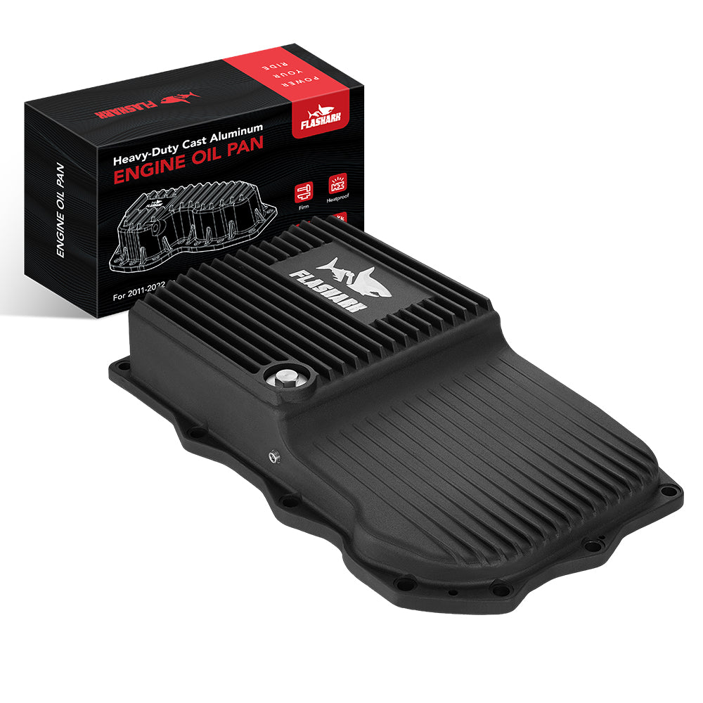 8HP70 Transmission Pan for 2013-2025 Ram Pickup 1500/2500/3500 2015–2022 Dodge Charger/Challenger 6.4/5.7/3.0 V8 Flashark