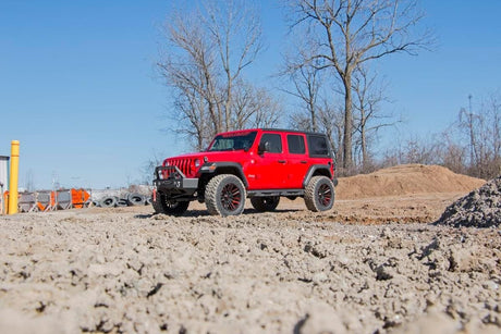 3.5 Inch Lift Kit Adj Lower FR D/S M1 Jeep Wrangler Unlimited Rubicon (18-23) Rough Country