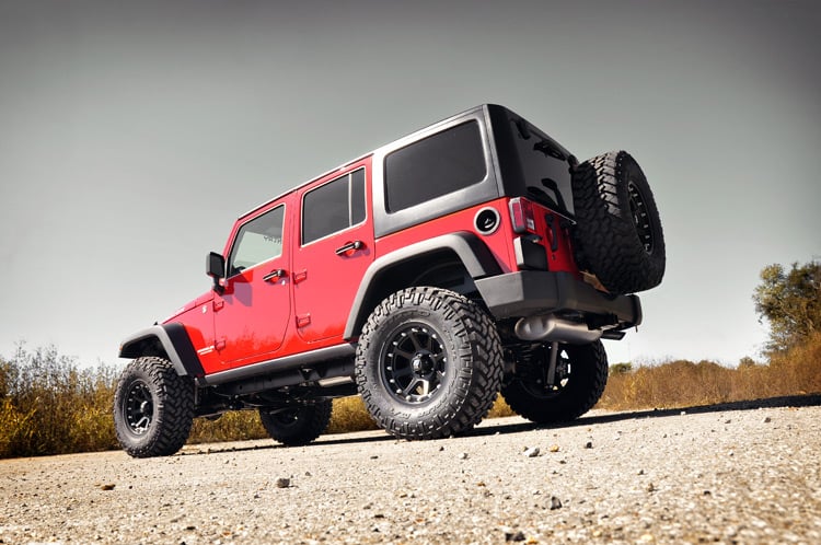 3.5 Inch Lift Kit Jeep Wrangler Unlimited 2WD/4WD (2007-2018) Rough Country