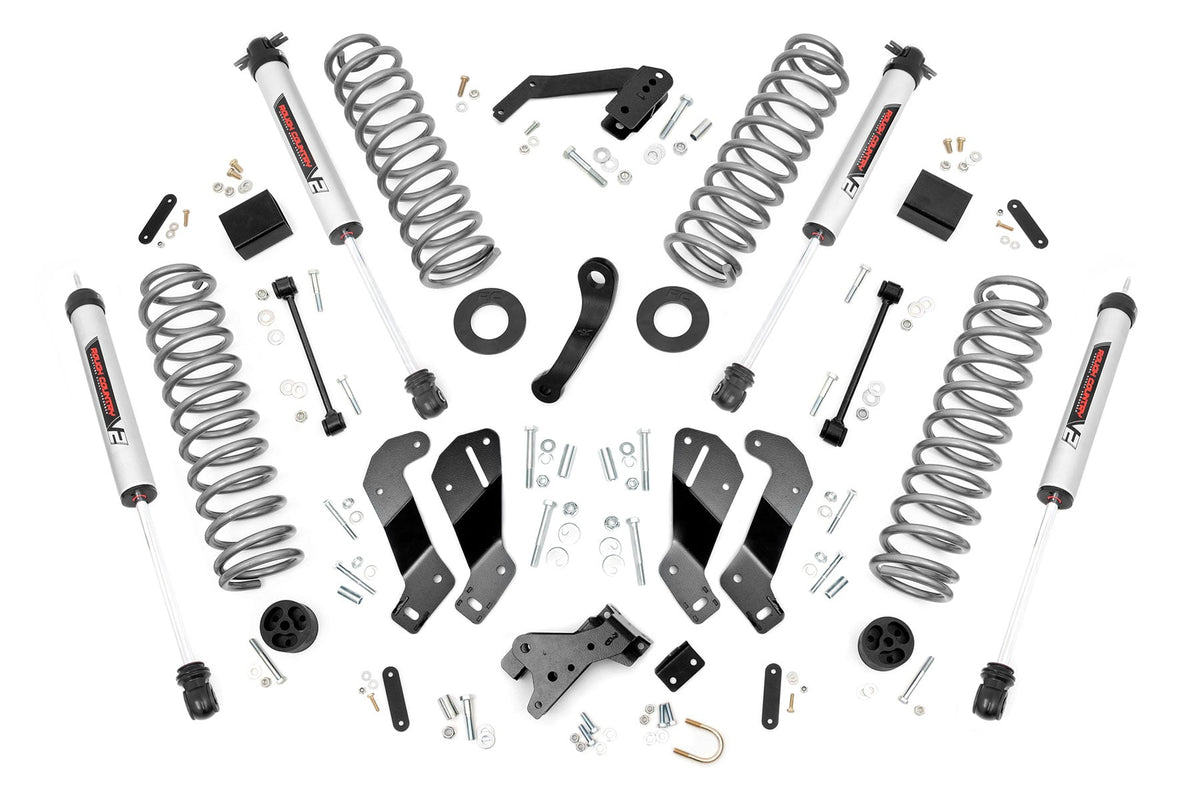 3.5 Inch Lift Kit V2 Jeep Wrangler Unlimited 2WD/4WD (2007-2018) Rough Country