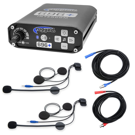 SPORT Intercom System with Bluetooth and Helmet Kits - 2 or 4 Person
