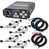 SPORT Intercom System with Bluetooth and Helmet Kits - 2 or 4 Person