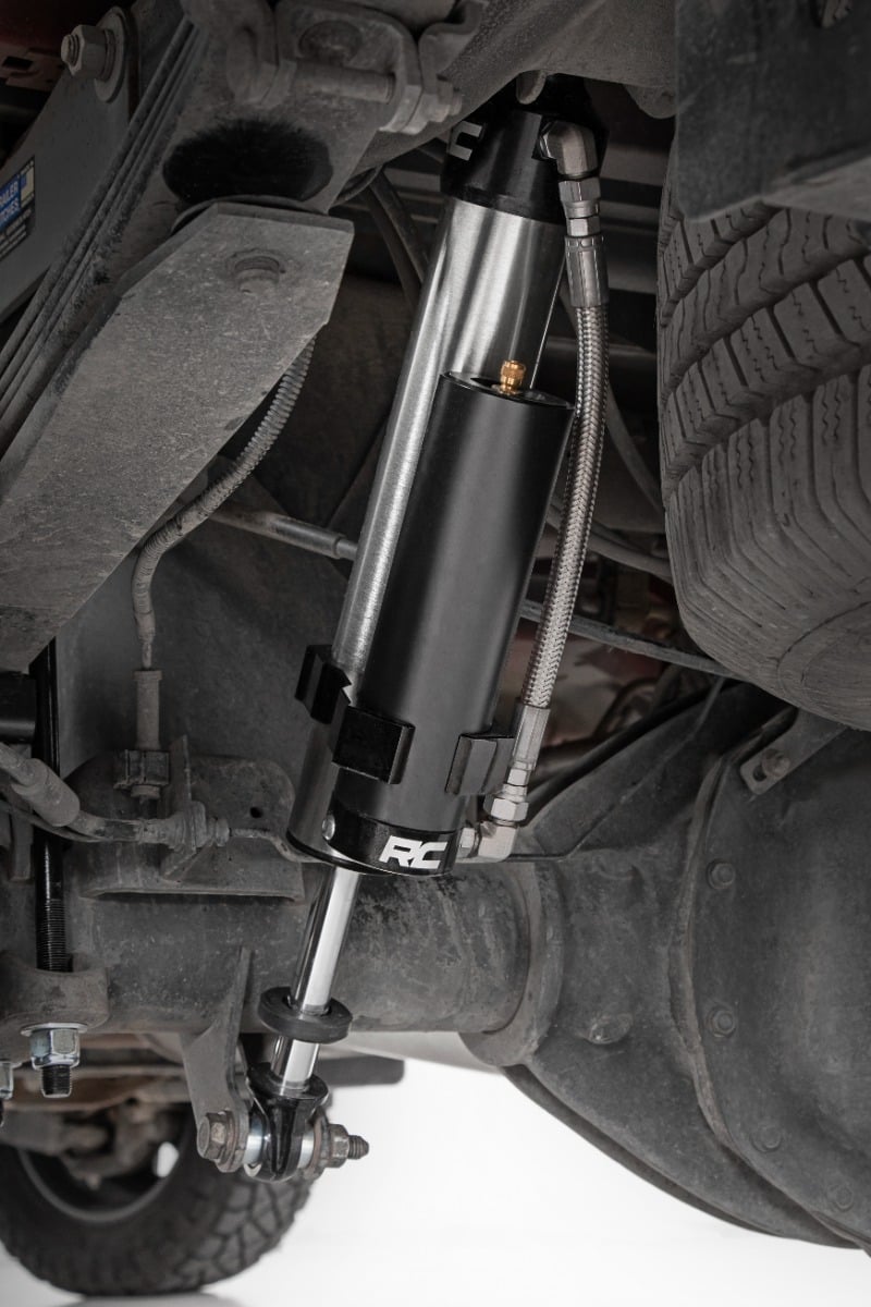 Vertex 2.5 Reservoir Rear Shocks 3.5-7.5 Inch Silverado/Sierra 2500HD/3500HD (11-26) Rough Country