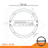 PRV 6GRILL-ALUM Grill PRV Audio
