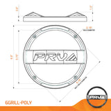 PRV Audio 6GRILL-POLY 6.5in Loudspeaker Grill Reinforced Polyethylene