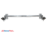 6 Lug 6000 Lb Torsion Axle w/ Vortex Hub, V Bend, Available in Multiple Sizes, Without Brakes