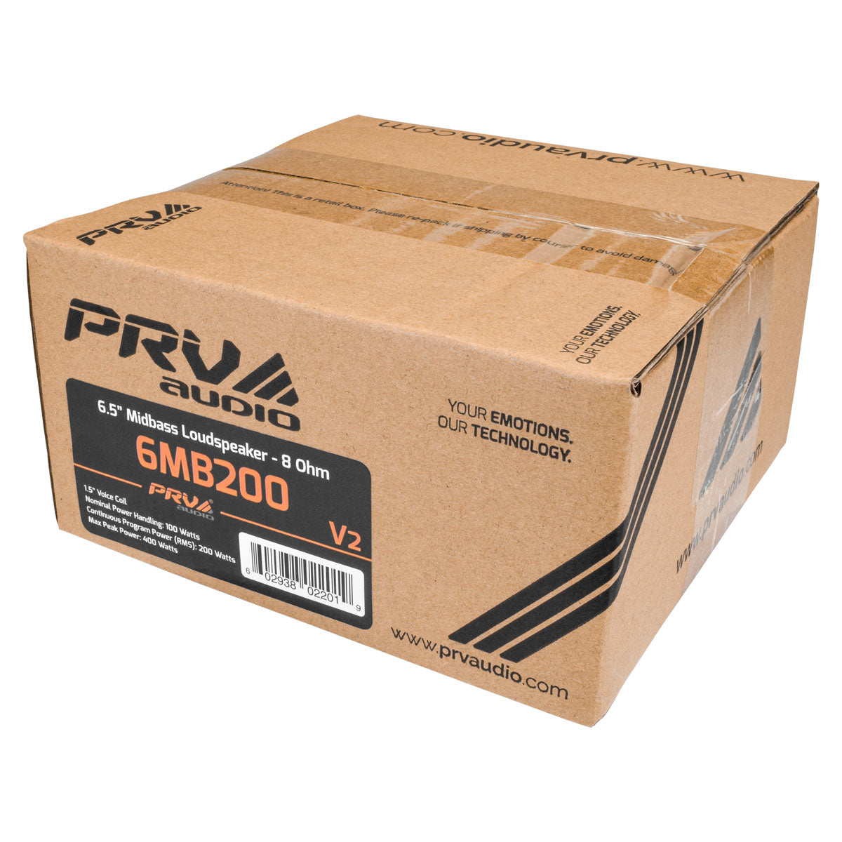 PRV 6MB200 v2 Midbass PRV Audio