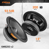 PRV 6MB200 v2 Midbass PRV Audio