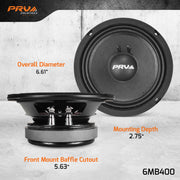 PRV 6MB400 Midbass PRV Audio