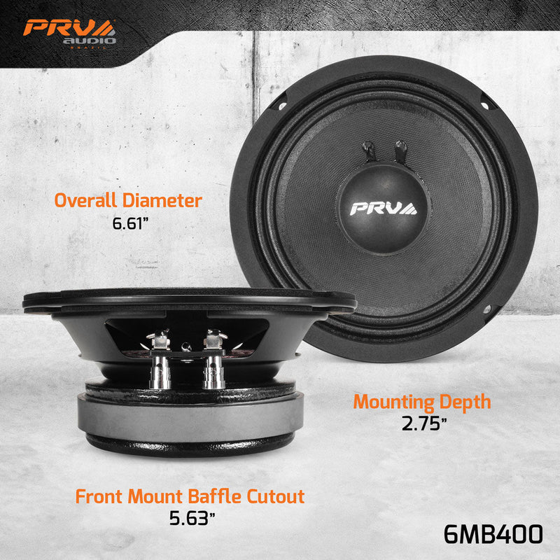 PRV 6MB400 Midbass PRV Audio