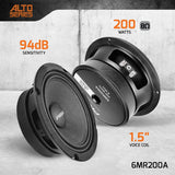 PRV Audio 6MR200A 6.5 Inch Midrange Speaker 8 Ohm