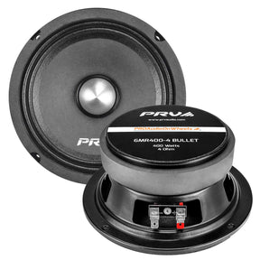 PRV Audio 6MR400-4 Bullet Midrange Speaker 6.5in 400W 4 Ohm