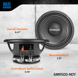PRV 6MR500-NDY Midrange PRV Audio