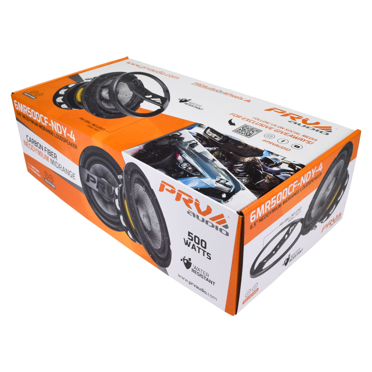PRV 6MR500CF-NDY-4 (PAIR) Midrange PRV Audio