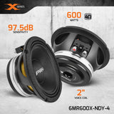PRV 6MR600X-NDY-4 Midrange PRV Audio