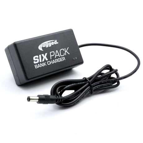 6 Pack - Rugged GMR2 PLUS - GMRS and FRS Two Way Handheld Radios with Bank Charger