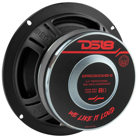 6.5" Mid-Bass Loudspeaker 150 Watts Rms 8-Ohm