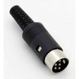6 Pin DIN Male Inline Plug Connector TekShack