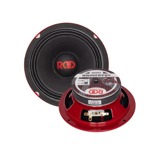 RAD-6RAD260MB-4R ALTA GAMA CAR AUDIO