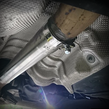 Trucktok 4" Straight Exhaust Pipe 30" Length for Diesel Exhaust Pipe Universal TruckTok