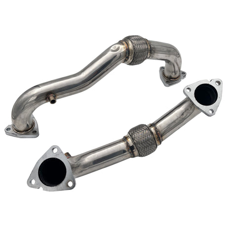TruckTok 2008-2010 6.4L Ford Powerstroke Diesel Heavy Duty Exhaust Up-Pipe TruckTok
