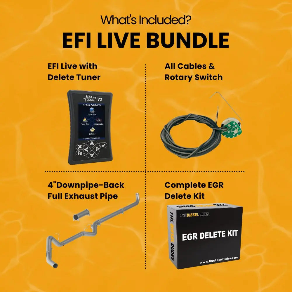 GM/Chevy Duramax 6.6L LBZ Full Delete Bundle | 2006-2007 thedieseldudes