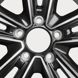 20x8.5 5x150 Black Machine Face 4 pcs Wheels For Lexus LX
