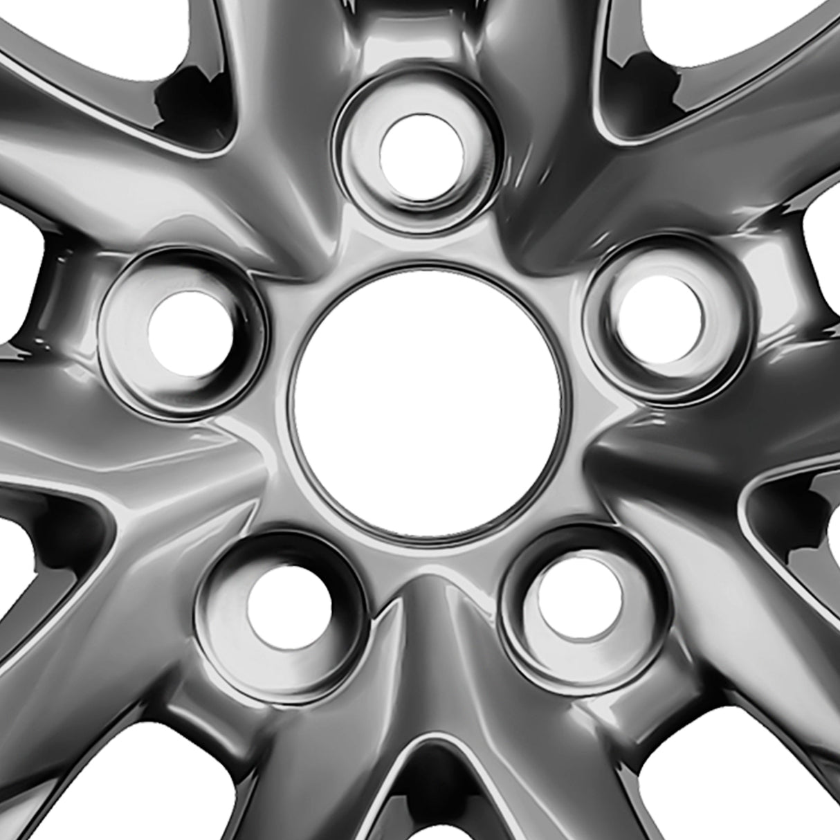 Lexus Style Wheels 18 x 8.0 5x114.3 Hyper Black (4 pcs)