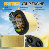 Trucktok 2017-2019 6.7L Ford Powerstroke Diesel Air Filter Replaces FA1927 TruckTok