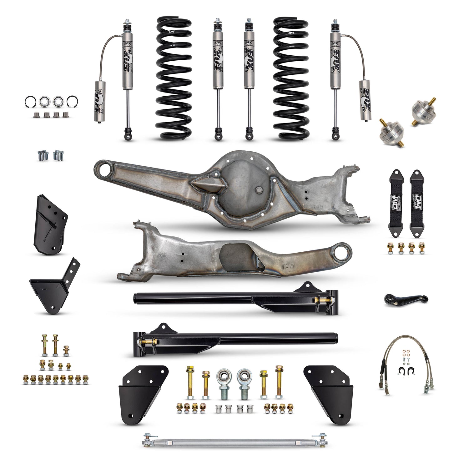 Desolate Motorsports Front 6" Lift Kit (Bolt-on) - 1980-1997 Ford F150/Bronco Desolate Motorsports