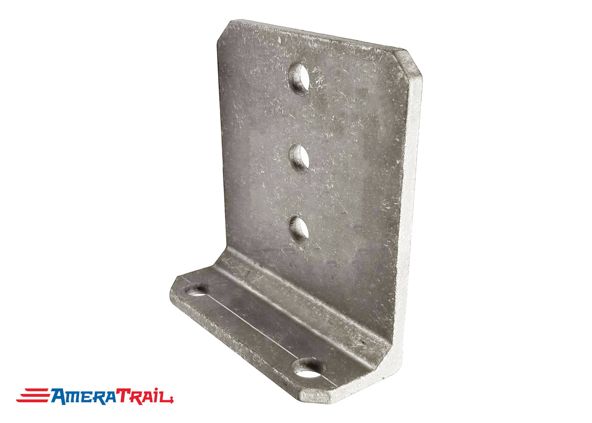 6" Vertical Aluminum Bunk Bracket for Big Wood Bunks - 6" H x 5" Wide