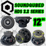 SoundQubed HDS2.212 12-Inch Car Subwoofer