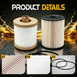 Trucktok 2008-2010 6.4L Ford Powerstroke Diesel Fuel Filter Replaces FD4617 TruckTok