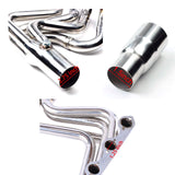TruckTok 1987-1996 5.8L Ford V8 Long Tube Header & EGR Block Off delete Kit w/Simulator TruckTok