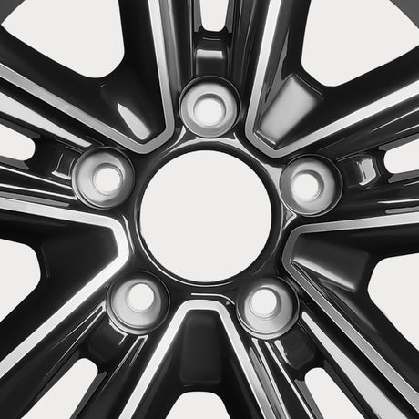 20x8.5 5x150 Black Machine Face 1 pcs Wheels For Lexus LX