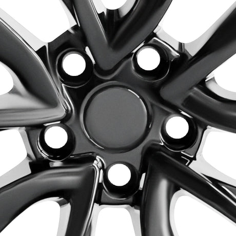 19x8.5" 5x114.3mm Silver Tesla Style Wheels For Model Y S 3