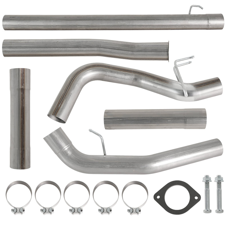 TruckTok 2011-2022 6.7L Ford Powerstroke 4" DP-Back DPF Delete Pipe