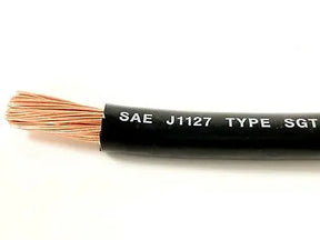 1 Gauge Battery Cable BLACK SAE J1127 SGT Automotive Power Wire MADE IN USA (SOLD PER FOOT) ACDC Wire And Supply