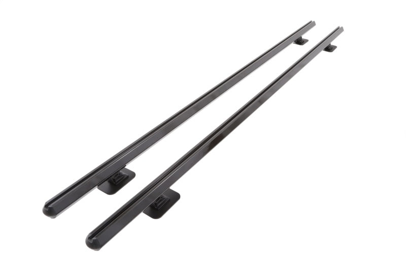 Deezee 04-23 Ford F-150/Super Duty Hex Series Side Rails - Gloss Black 5 1/2Ft Bed