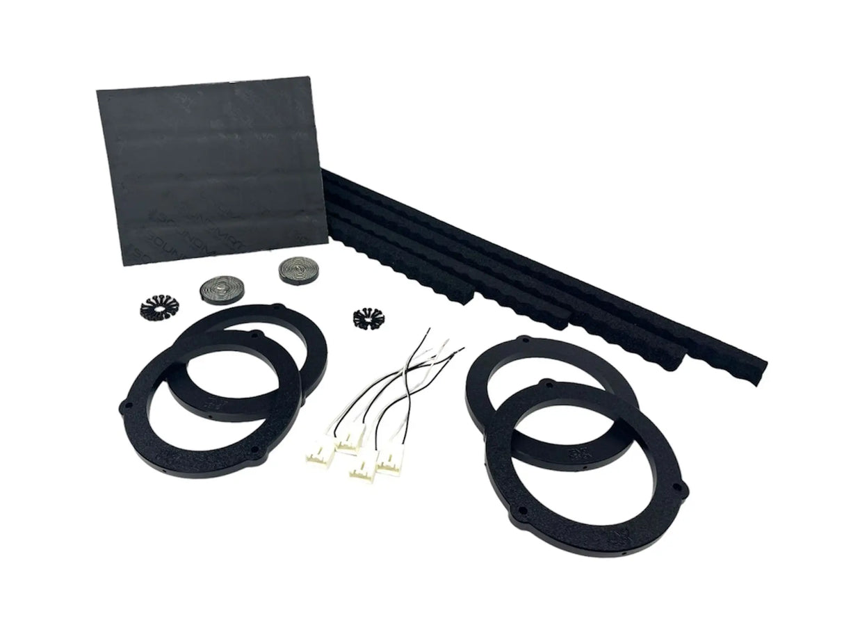 2011-2026 Ford, Mazda & Lincoln 6.5-inch Speaker Adapters | CNC-Machined No-Drill Ten87 Design