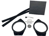 2019-2026 Silverado & Sierra Speaker Adapters | 1-inch CNC-Machined HDPE Ten87 Design