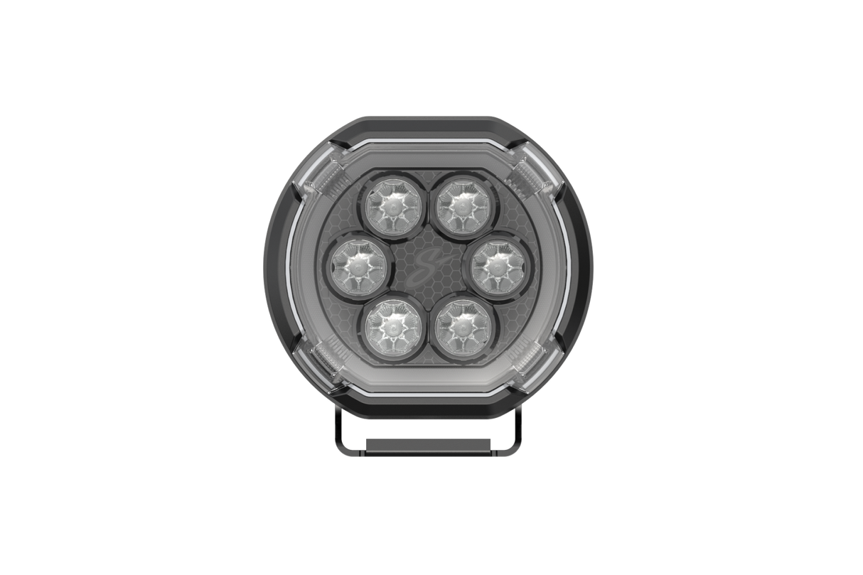 HEXCORE Universal 6" LED Pod Lights, Driving Beam Amber & White (Pair) | STL6PDL Stinger