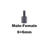 M2.5 Nylon Hex Standoffs Spacers Screws Nuts Flat washer TekShack