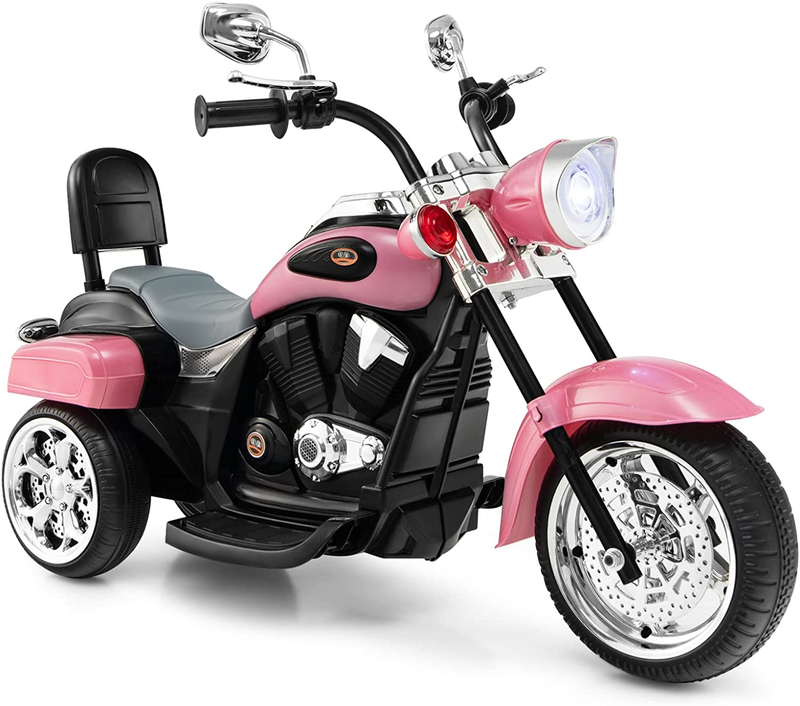 6V Battery Powered Kids Chopper Motorcycle with Pedal Switch