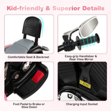 6V Battery Powered Kids Chopper Motorcycle with Pedal Switch