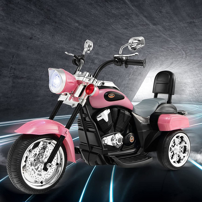 6V Battery Powered Kids Chopper Motorcycle with Pedal Switch