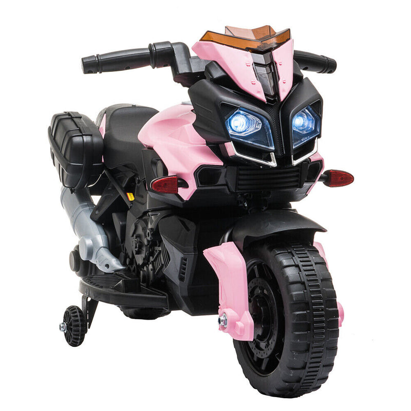 6V Battery Powered Kids Electric Motorcycle Ride-On Toy with Music