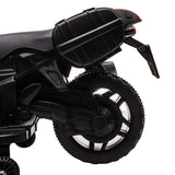 6V Battery Powered Kids Electric Motorcycle Ride-On Toy with Music